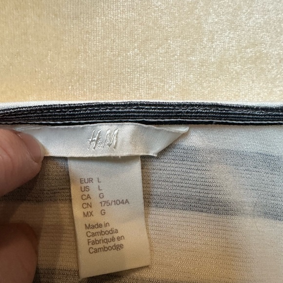 H&M Black and White Halter Sundress - Picture 3 of 3